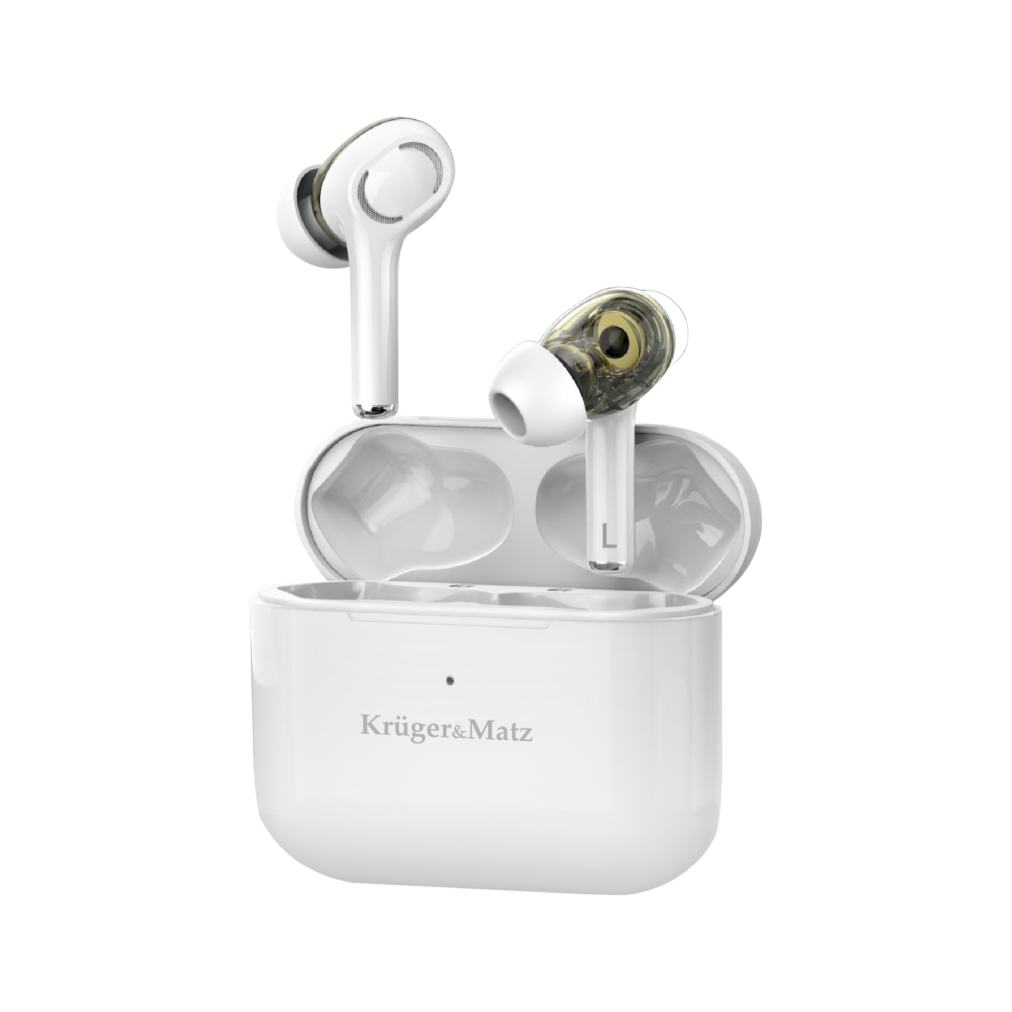 Langattomat Bluetooth-nappikuulokkeet Kruger&Matz M4 PRO -kotelossa