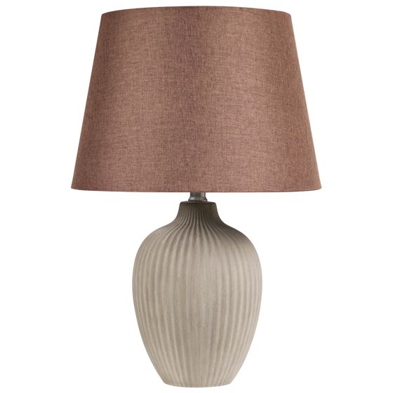 Pöytävalaisin FERGUS keramiikka Ruskea