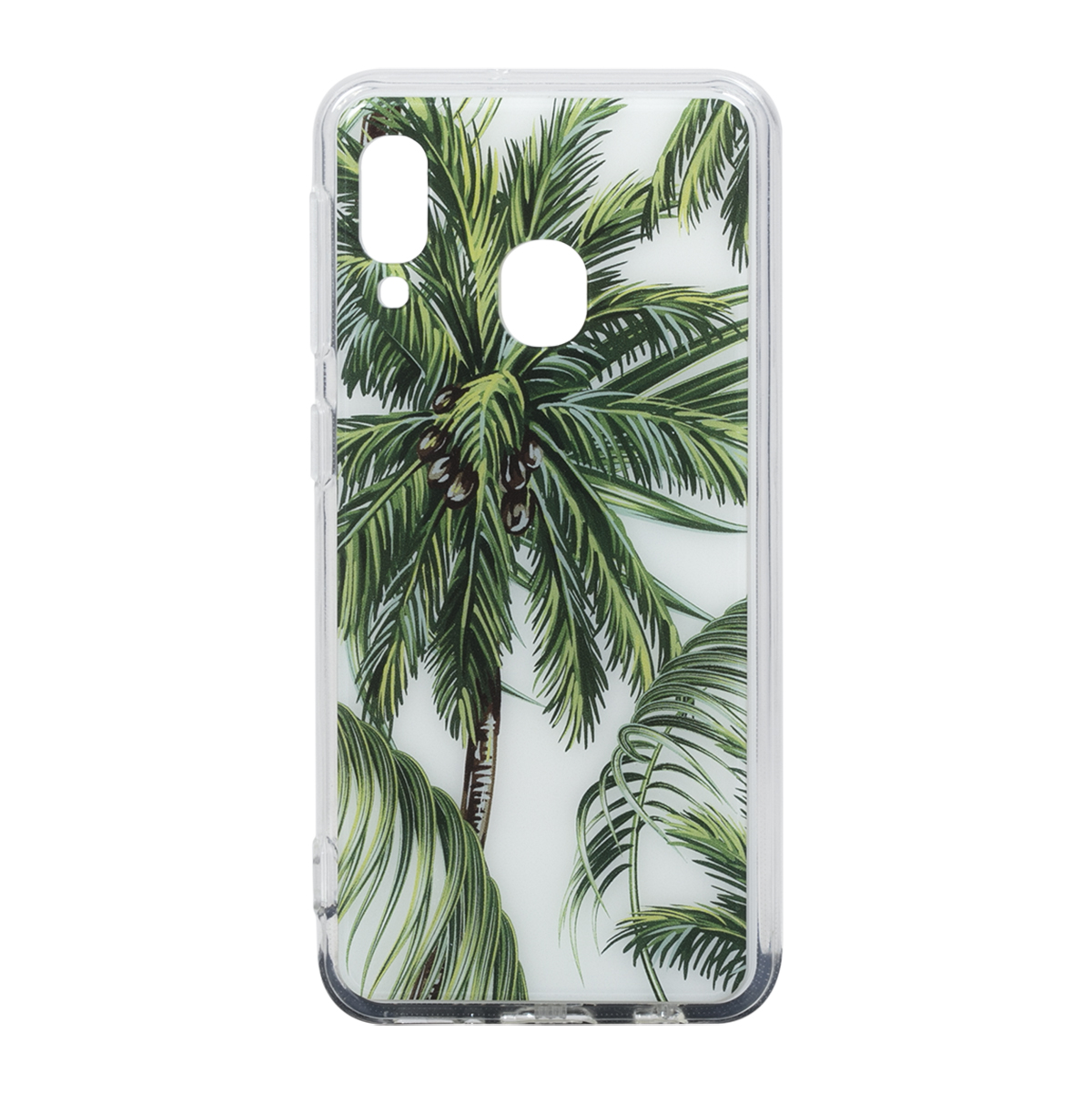 Hybridi Kuori Galaxy A20e Palm Trees Erittäin Ohut Kestävä