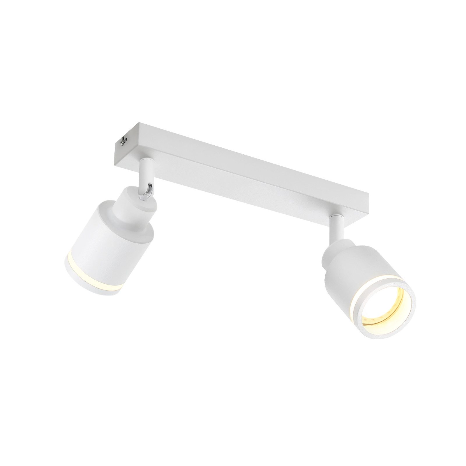 NETTLIFE Kattospotti moderni kattovalaisin 2 säädettävällä lampulla kattovalaisin GU10 metalli