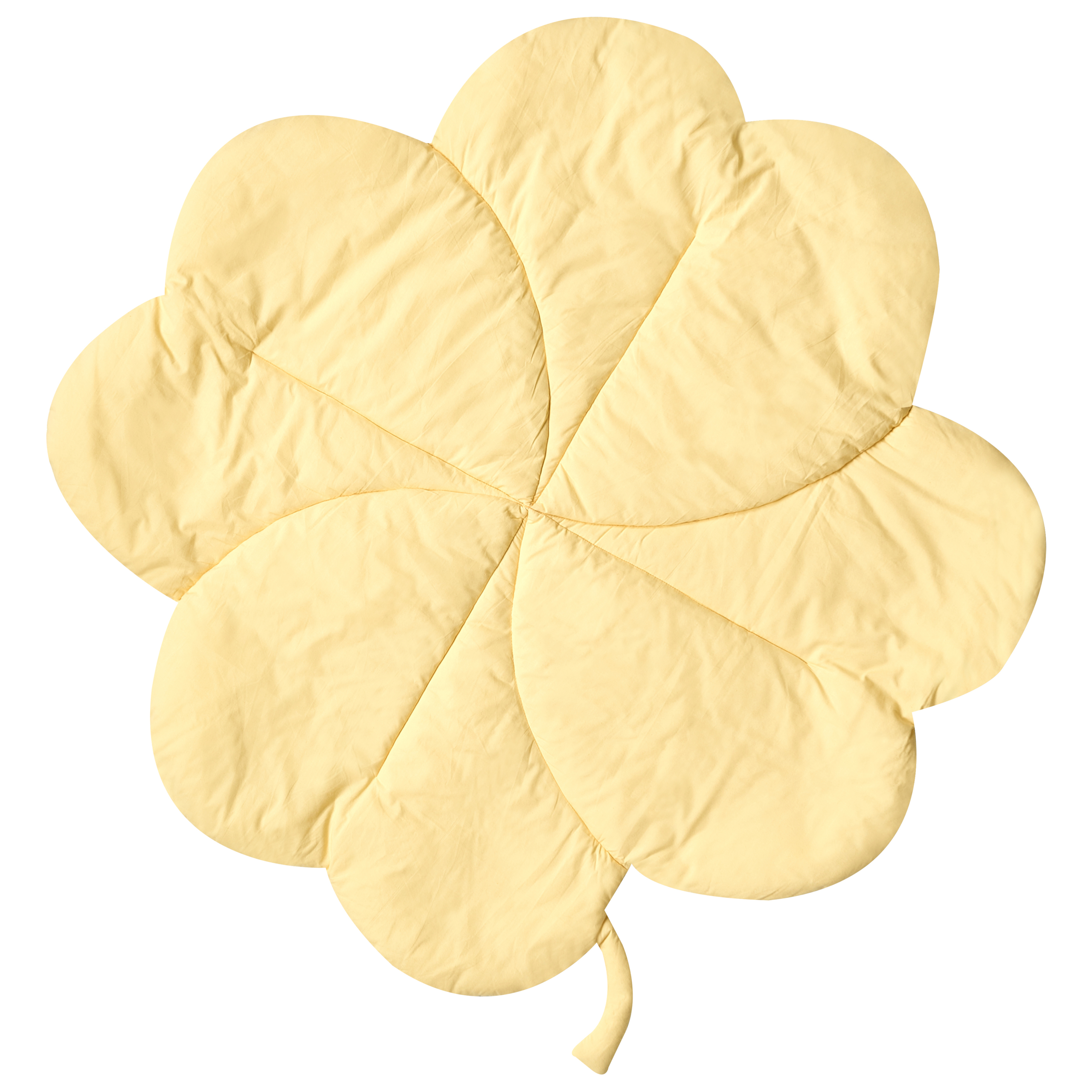 Leikkimatto ACADINE 110 x 110 cm Puuvilla Keltainen