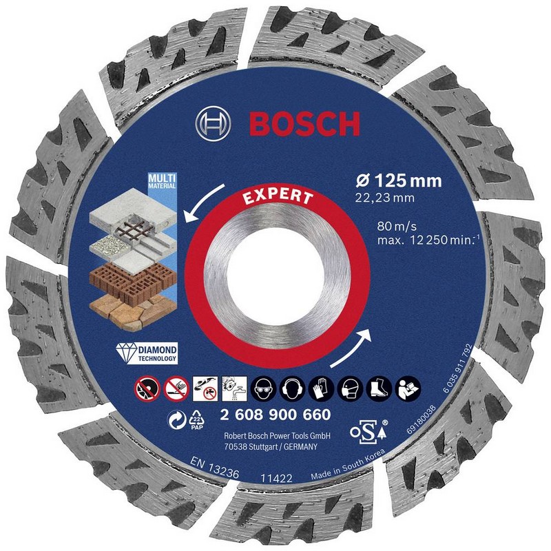 Bosch Expert MultiMaterial -Timanttikatkaisulaikka 125 mm