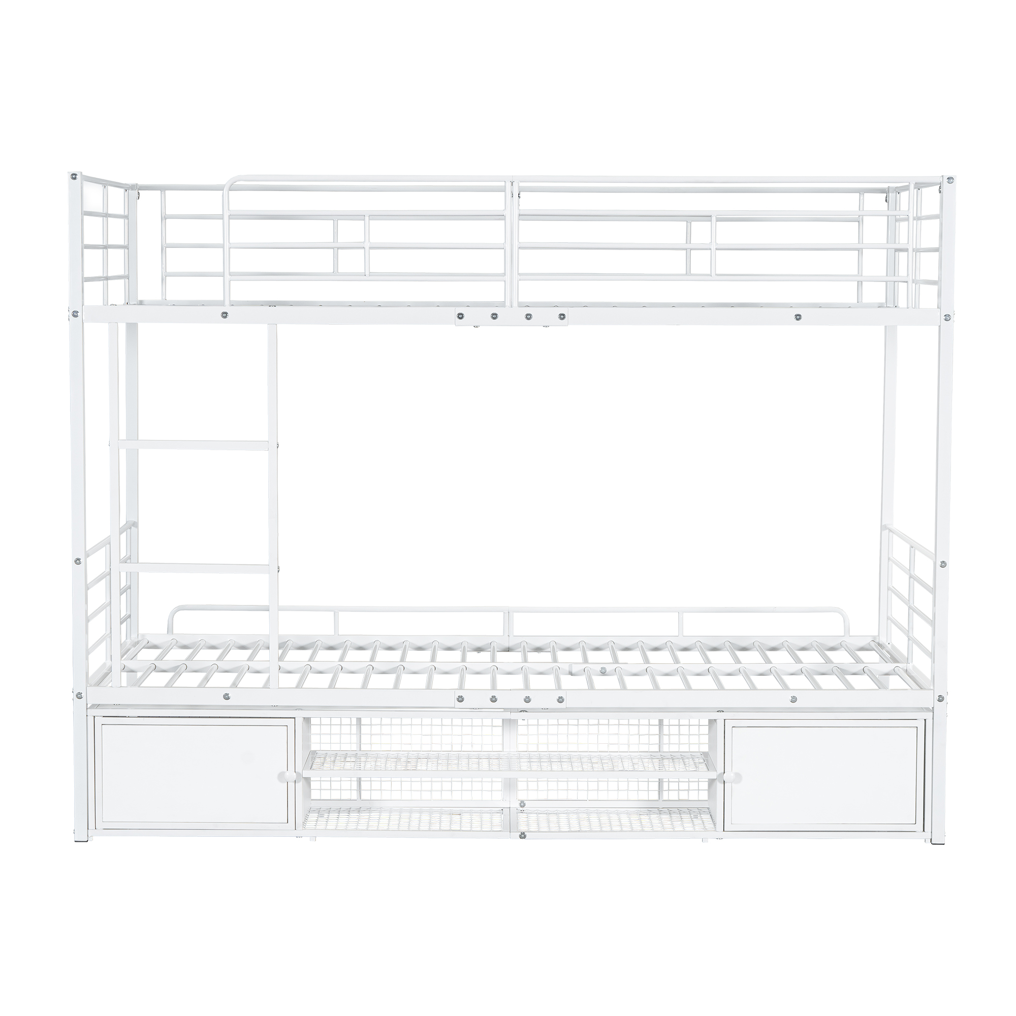 Kerrossänky 90x200 cm pienellä säilytyskaapilla