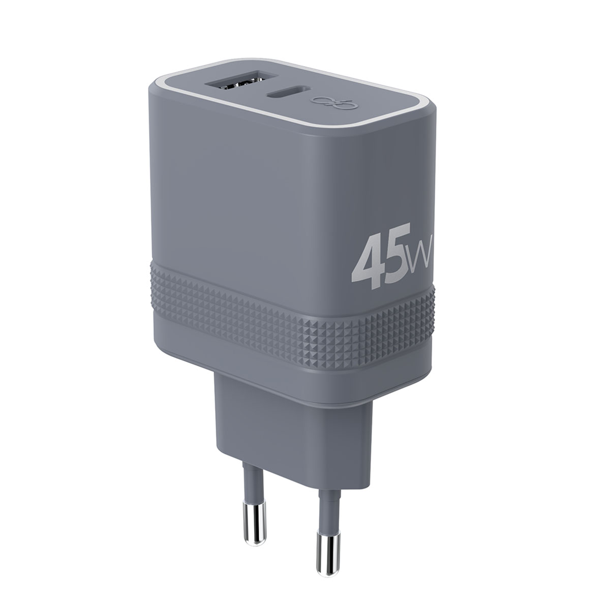 USB- ja USB-C-laturi Cube 45W Power Delivery UltraGaN Elinikäinen takuu