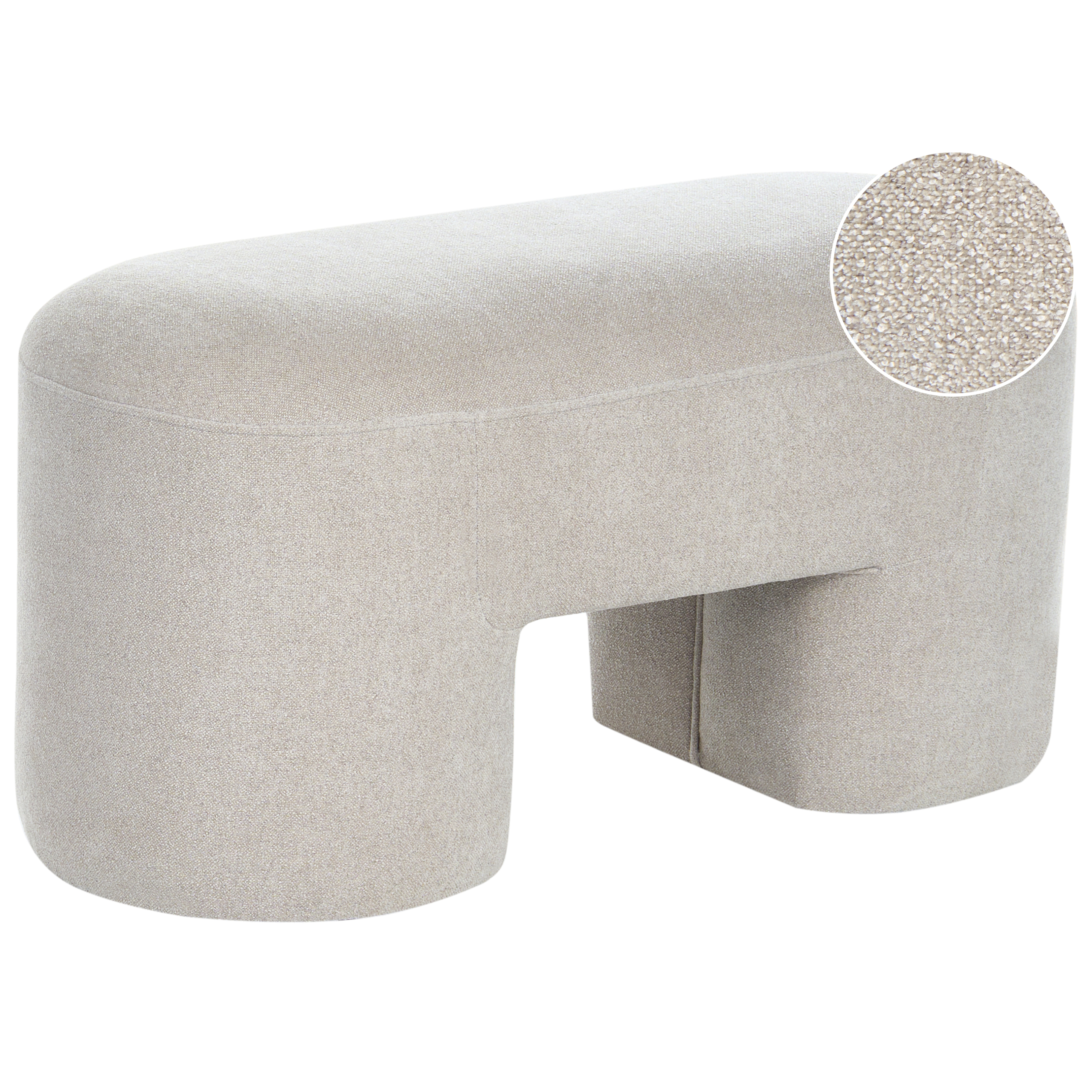 Penkki DECORAH Buklee Vaaleanbeige