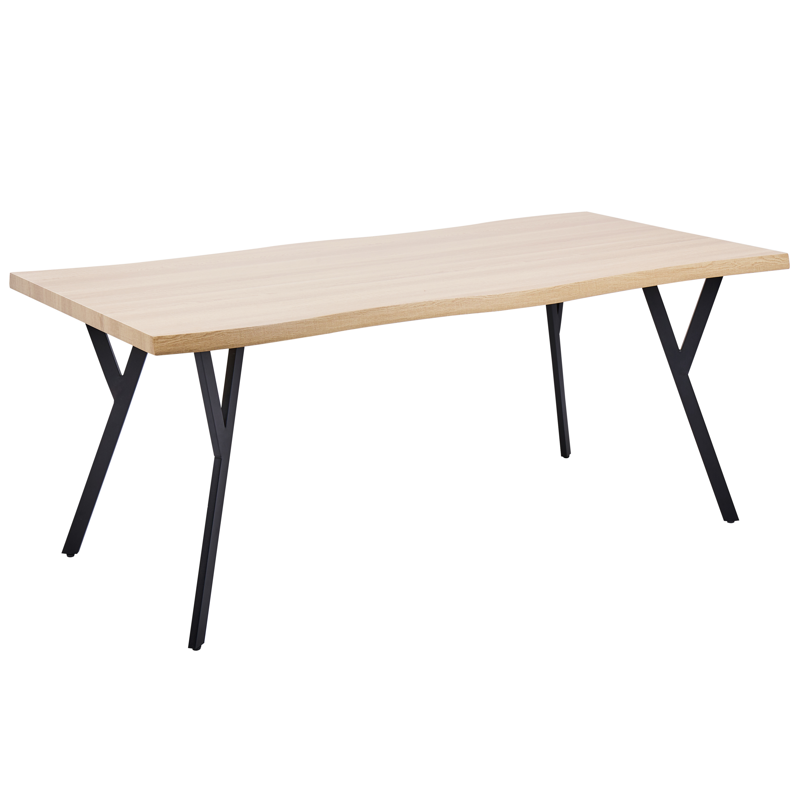 Ruokapöytä ALTON Vaaleanruskea 180 cm 90 cm