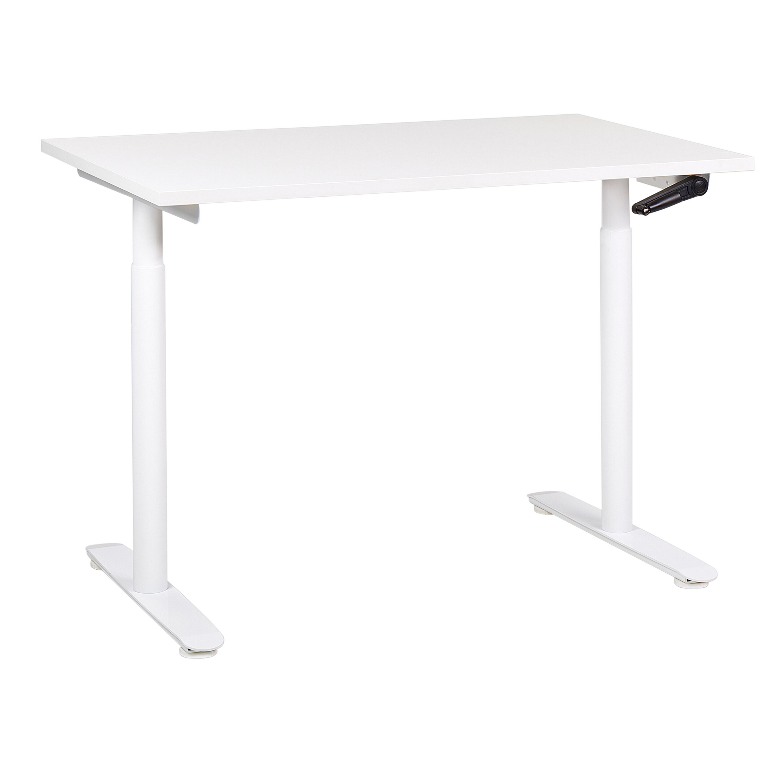 Työpöytä säädettävä DESTINAS 120 cm 72 cm Valkoinen