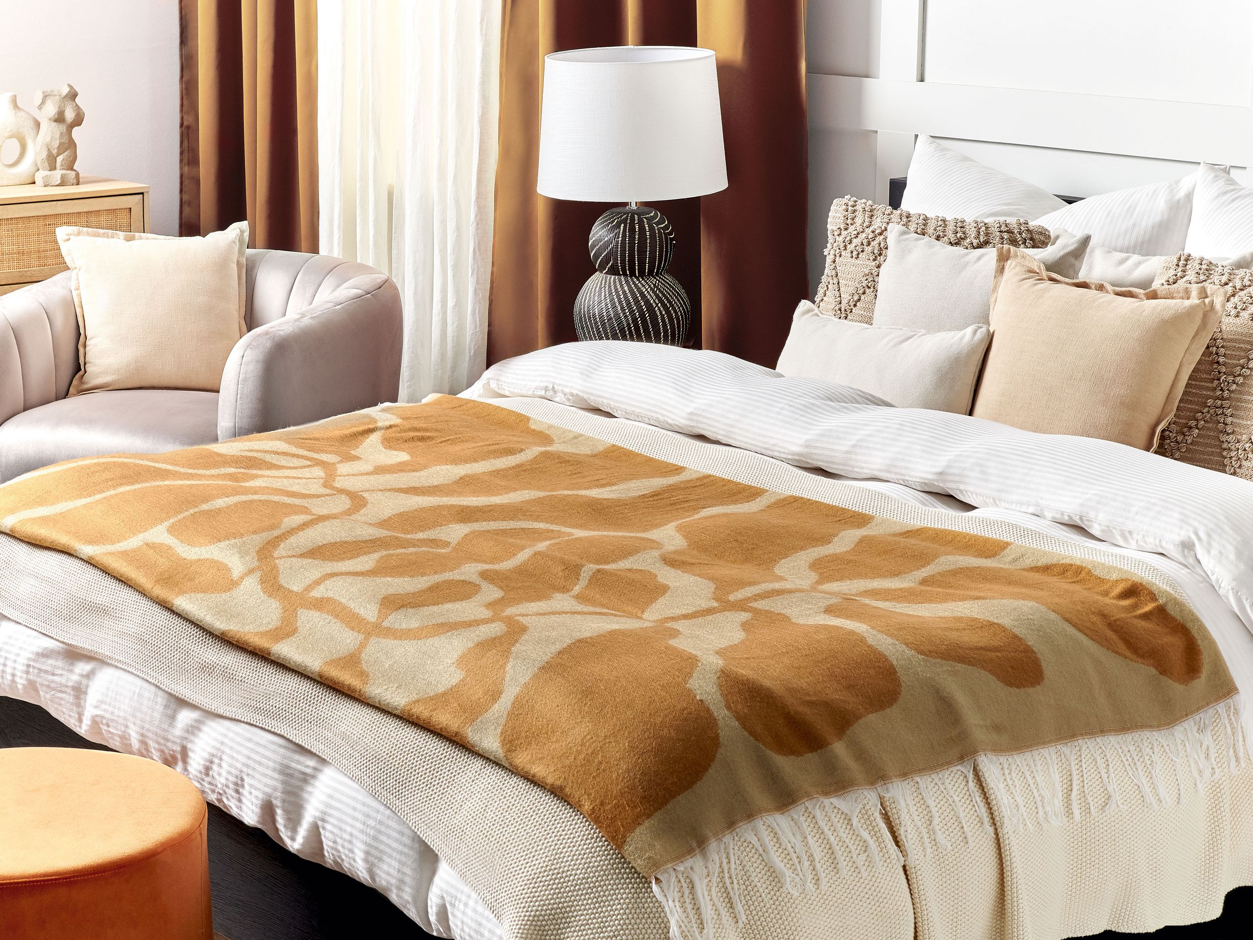 Torkkupeitto BANGRE 130 x 170 cm Oranssi