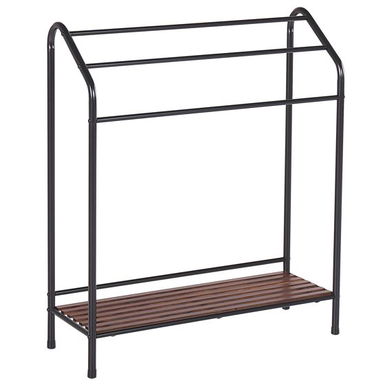 Pyyheteline hyllyllä MURIVA metalli Musta