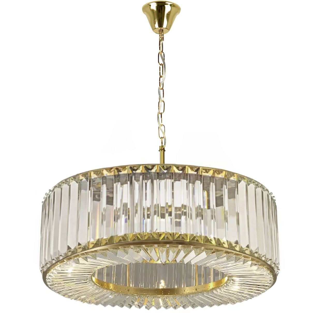 TOOLIGHT riippuva kattovalaisin APP1652-6CP kulta, 50x50x18cm