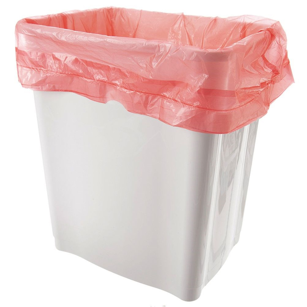 Mansikantuoksuiset jätesäkit 60 l 10 kpl.