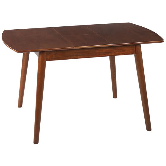 Jatkettava ruokapöytä TOMS Tummanruskea 100/130 cm 80 cm
