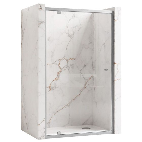 REA suihkuovi PRIMO SWING 80 kromi, 0,6X80X190CM