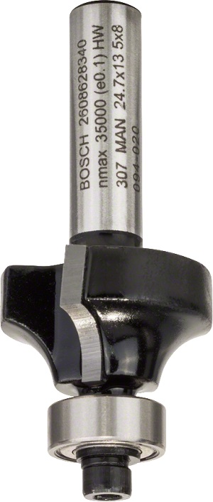 Bosch Pyöristysjyrsin R6 8 mm varsi