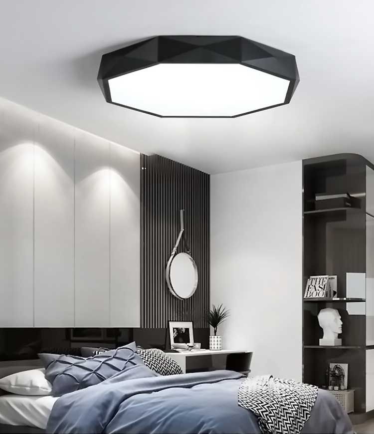 TOOLIGHT kattovalaisin APP862-C DIAMOND musta, 40x37, 5x5cm