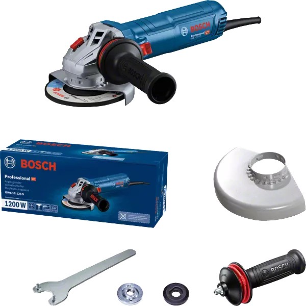 Bosch GWS 12-125 S Professional -Kulmahiomakone 1200 W