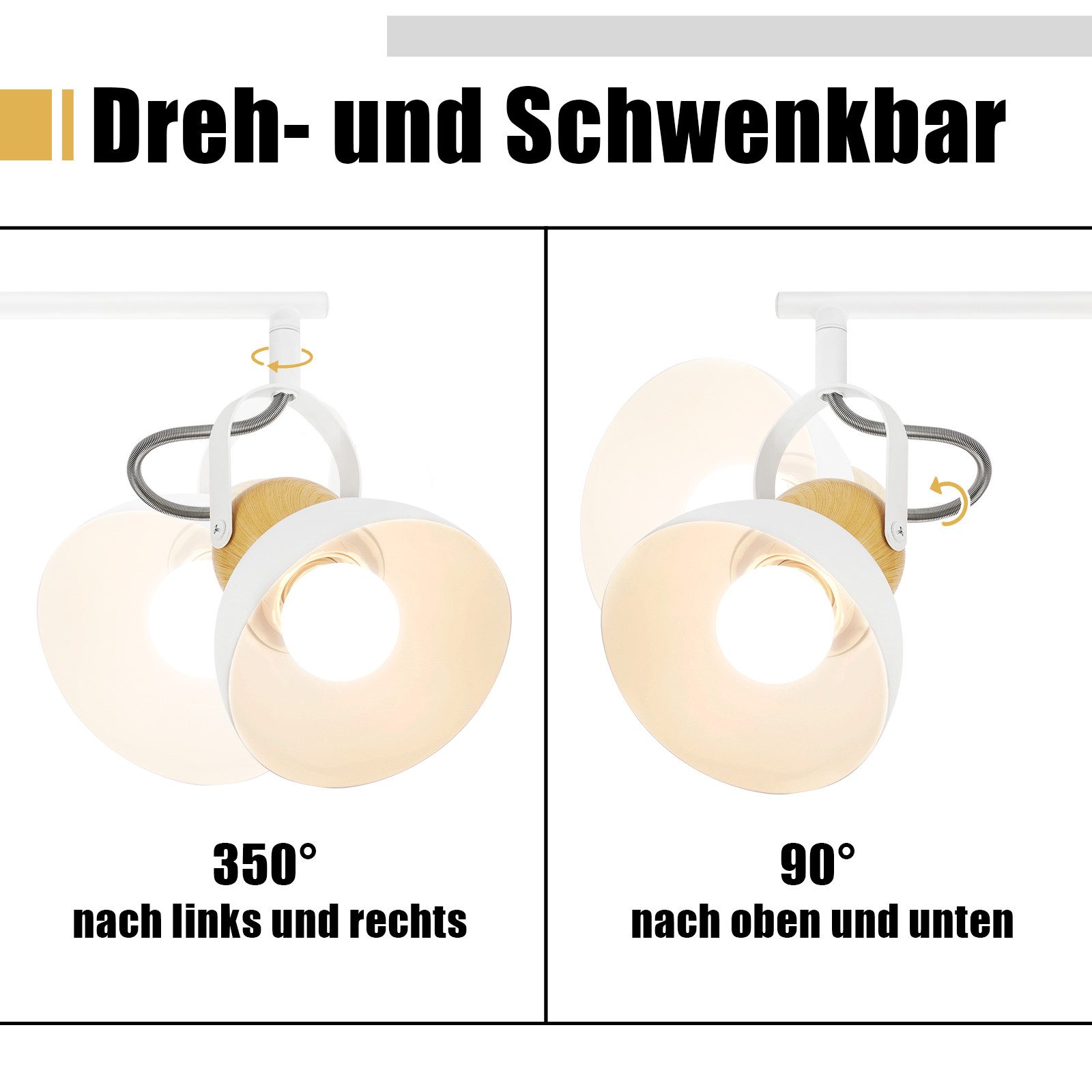 NETTLIFE Vintage musta kattokohdevalaisin E27 350° säädettävä retro teollisuusmetalli eteisvalaisin säädettävä