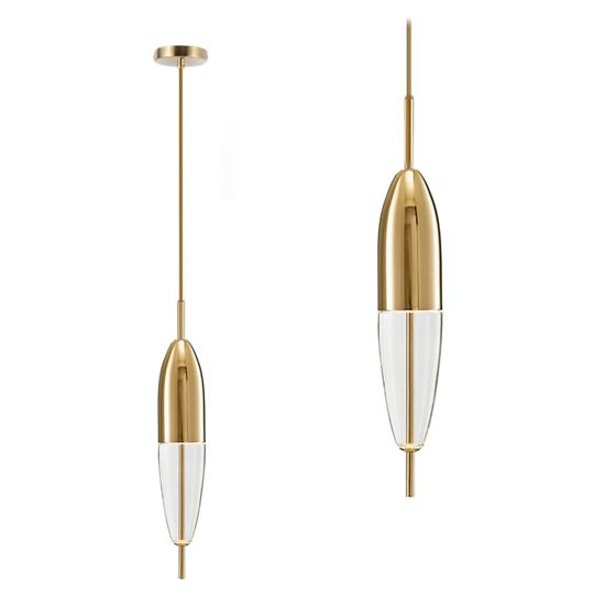 TOOLIGHT riippuvalaisin APP549-1CP kulta, 60X9X80CM