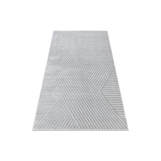 Matto BALANCE 1503 harmaa - Geometrinen, rakenteellinen, glamour