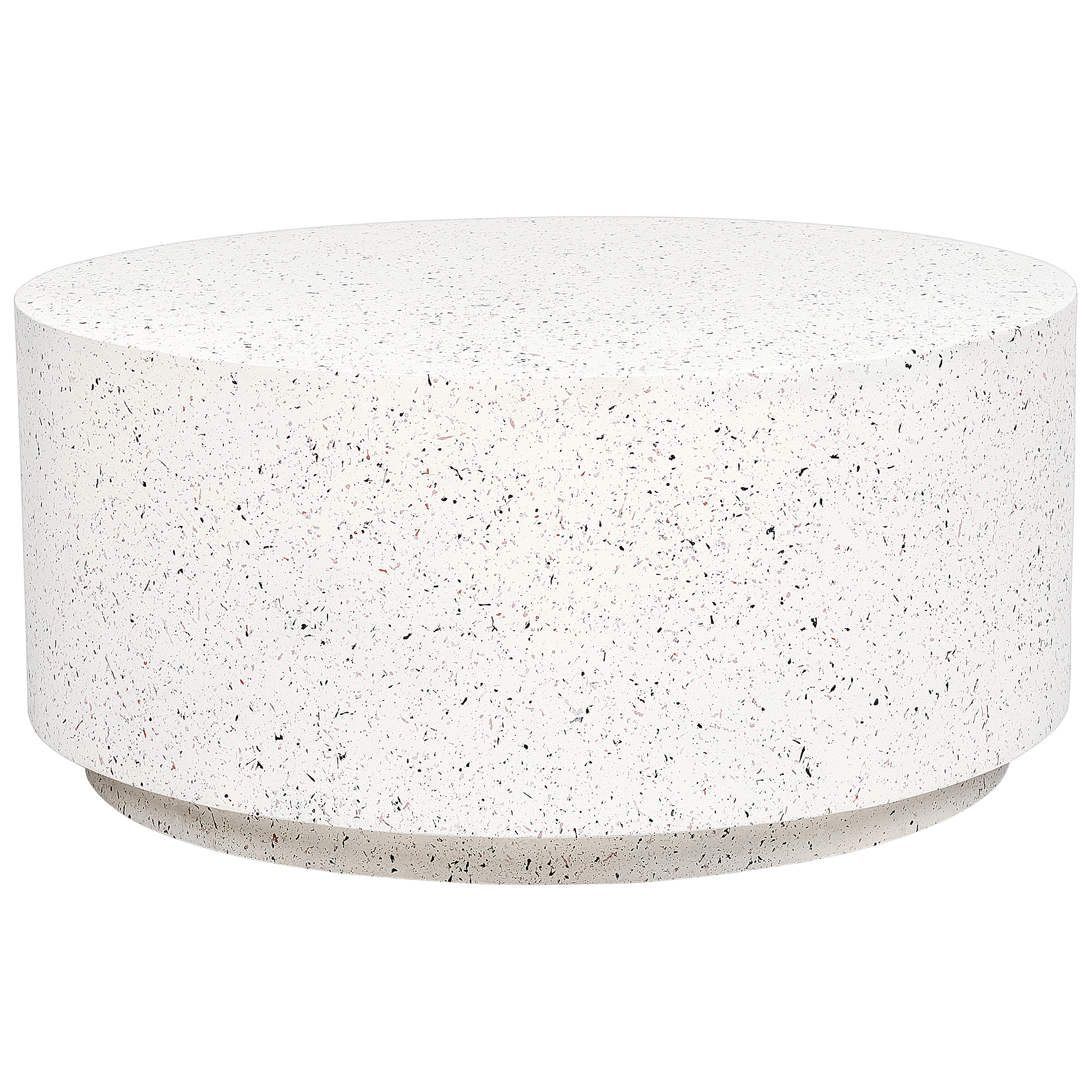 Sohvapöytä TREZZO 90 cm 90 cm Terrazzo-kuvio Luonnonvalkoinen