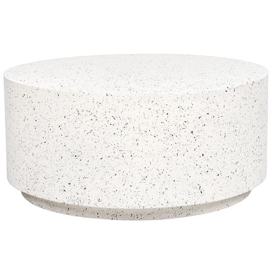 Sohvapöytä TREZZO 90 cm 90 cm Terrazzo-kuvio Luonnonvalkoinen