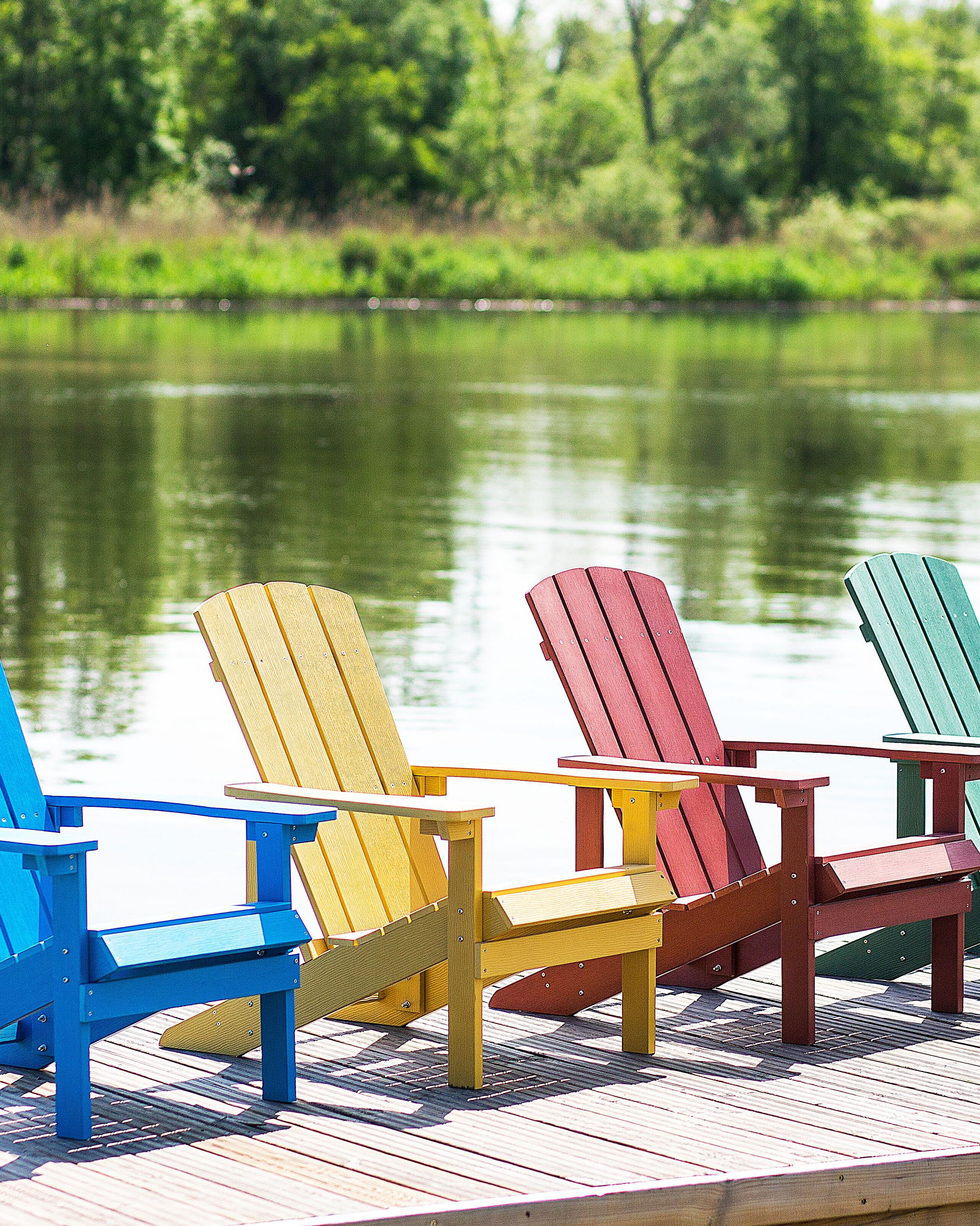 Puutarhatuoli ADIRONDACK Keltainen