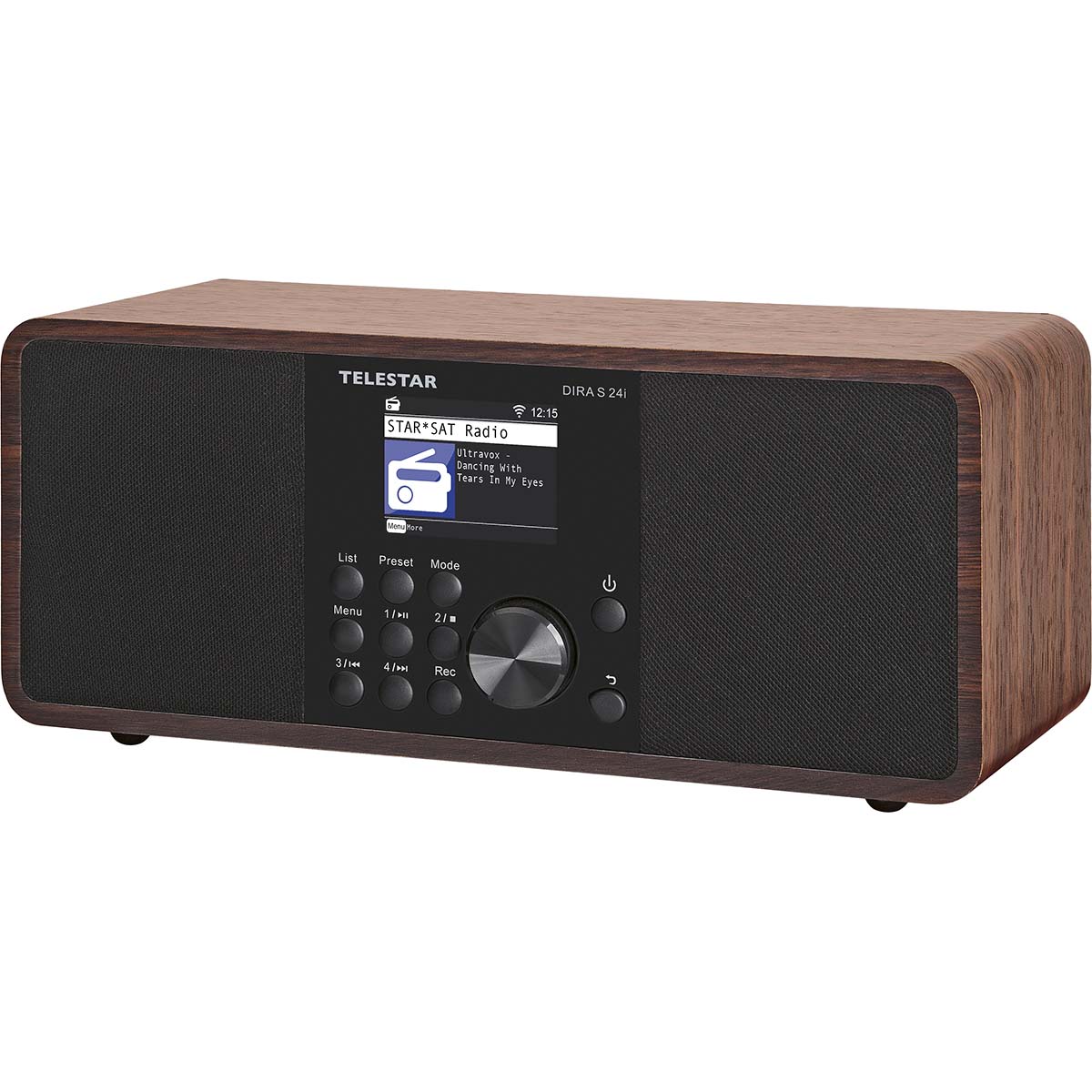 Monitoiminen Stereoradio DAB+ / FM / Internet / Bluetooth DIRA S 24i Puuta