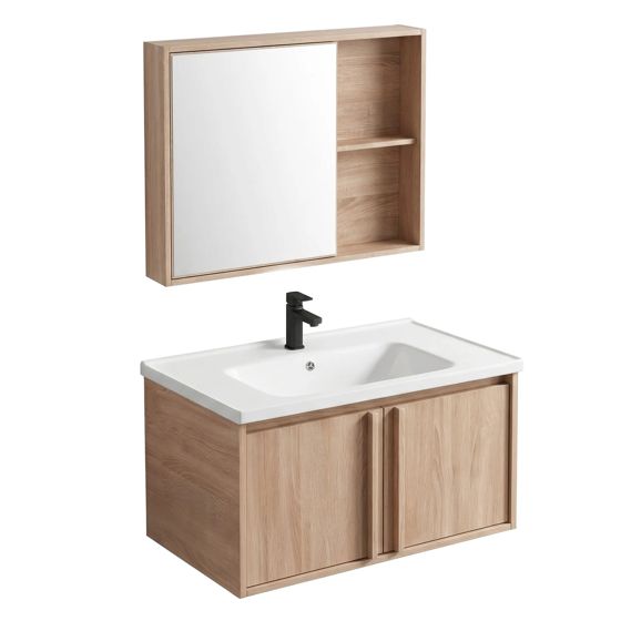 REA kylpyhuonekalustesarja pesualtaalla GAMA T25023 BXM 80CM , Beige, 47x80x44cm