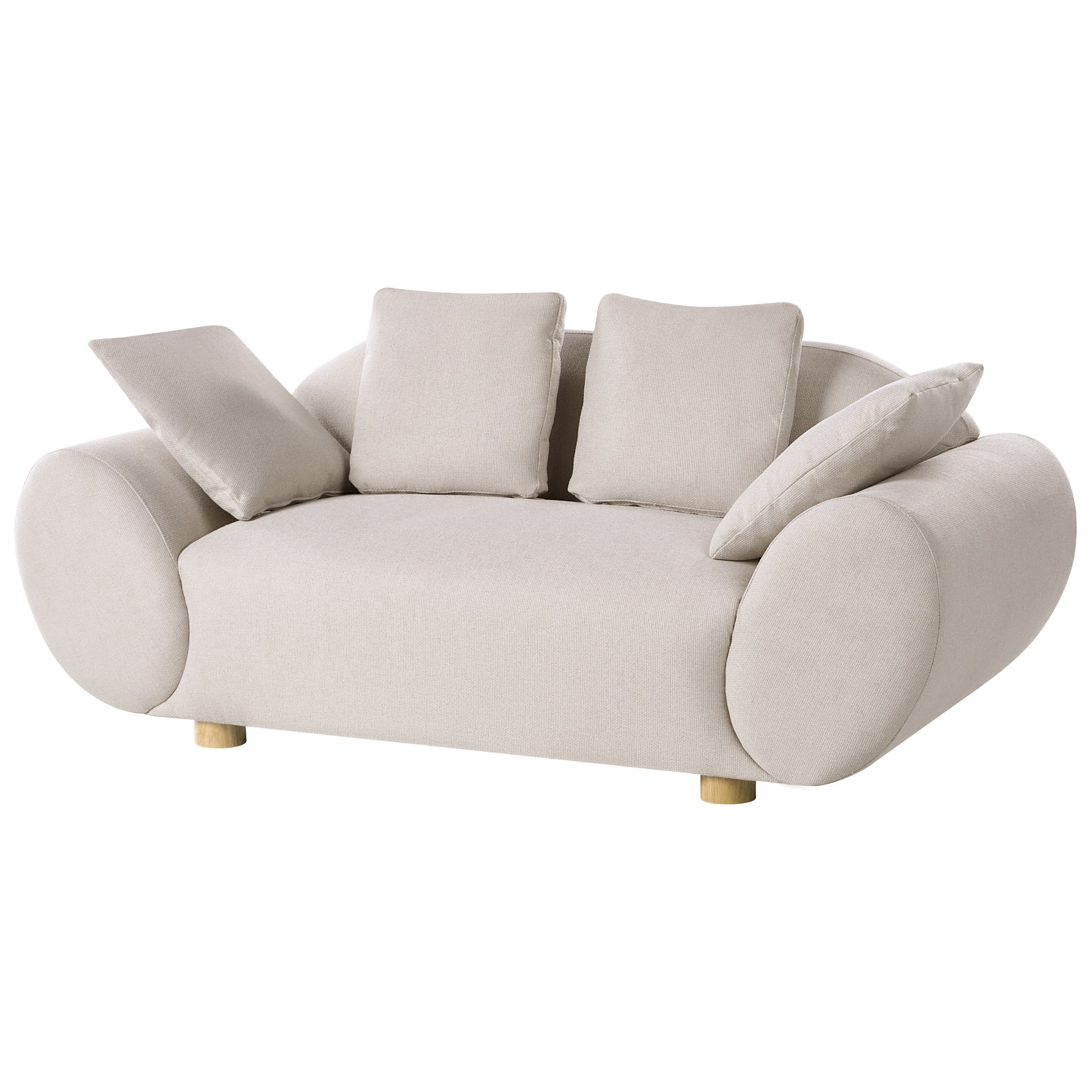 Sohva 2-istuttava RINGEL kangas Vaaleanbeige