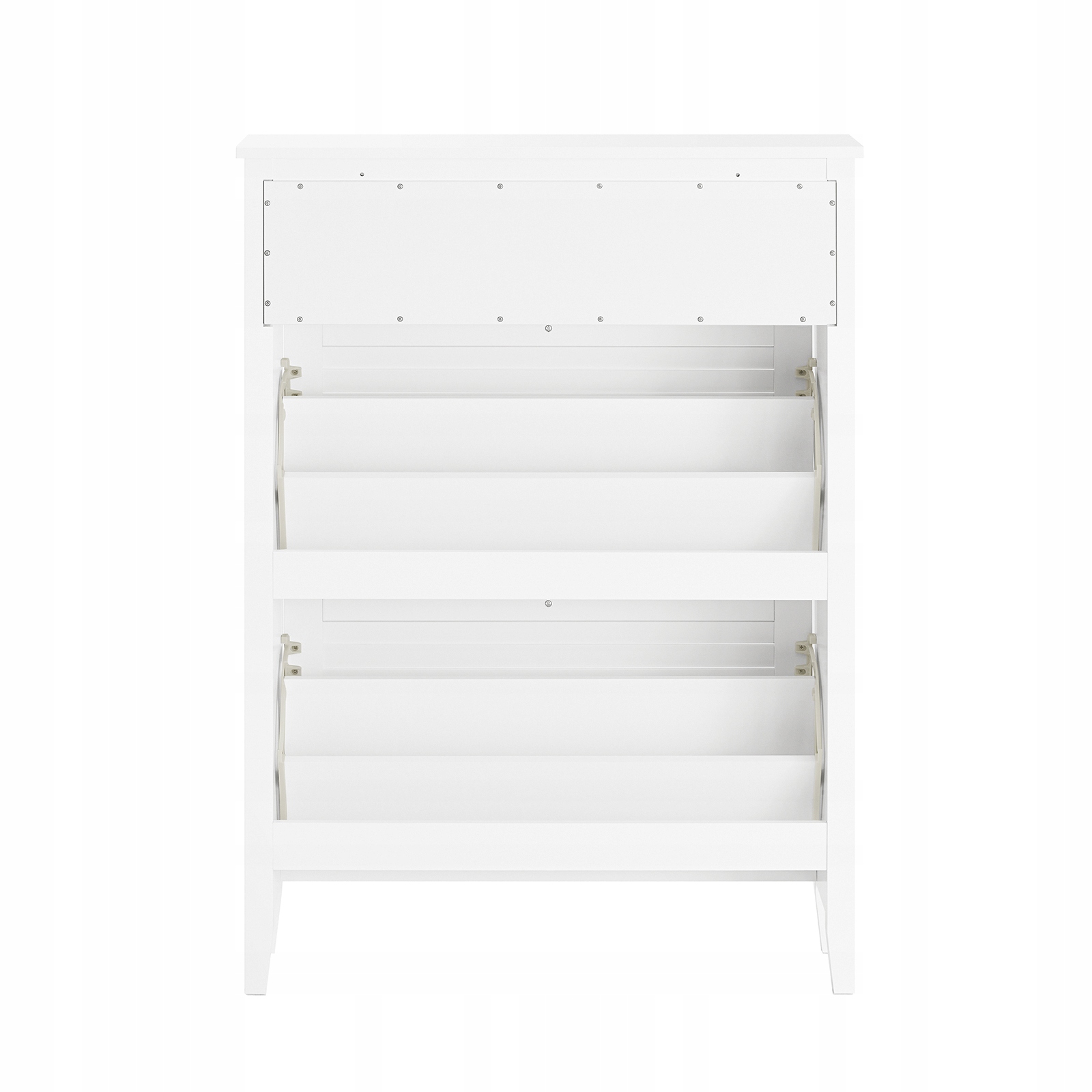 SoBuy Kenkäkaappi FSR152-W 2-ovinen ekolaatuinen valkoinen