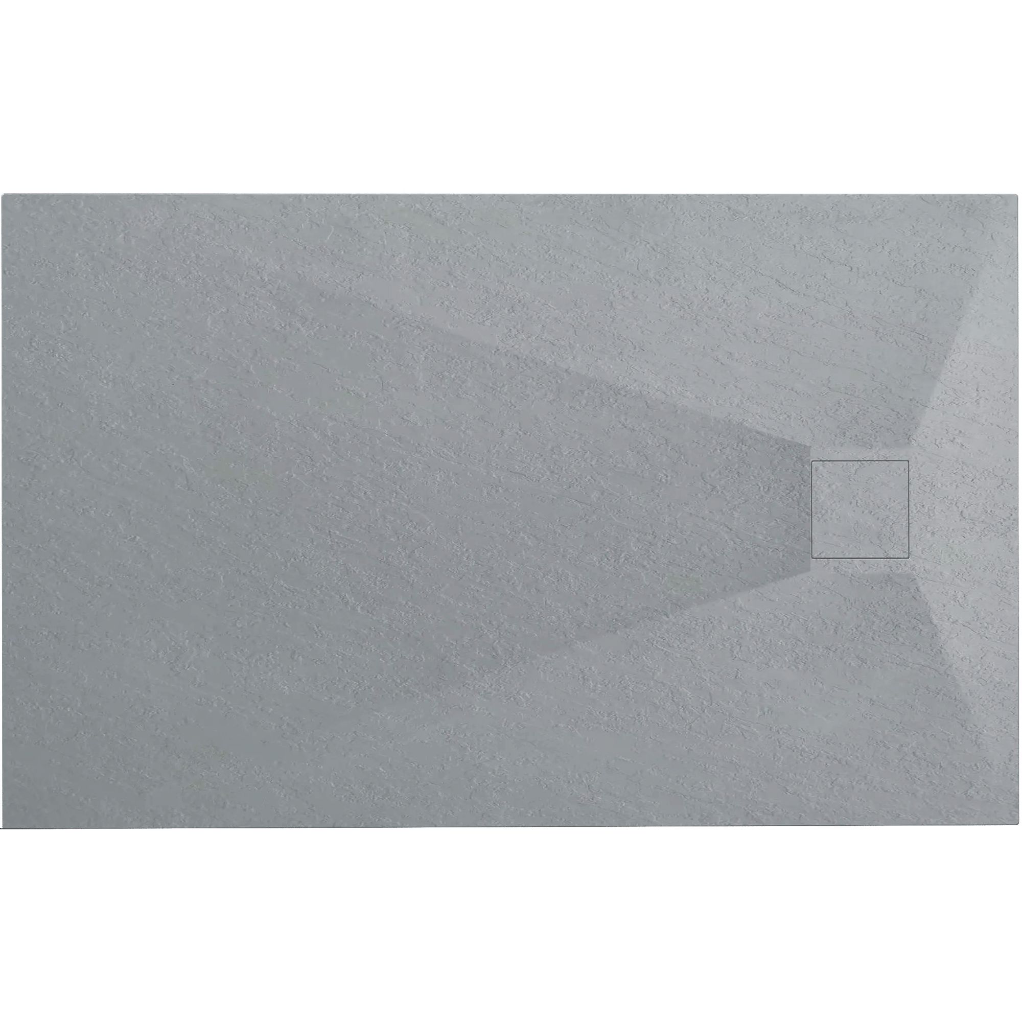 REA suihkuallas MAGNUM 80x100 harmaa, 100X80X2,5CM