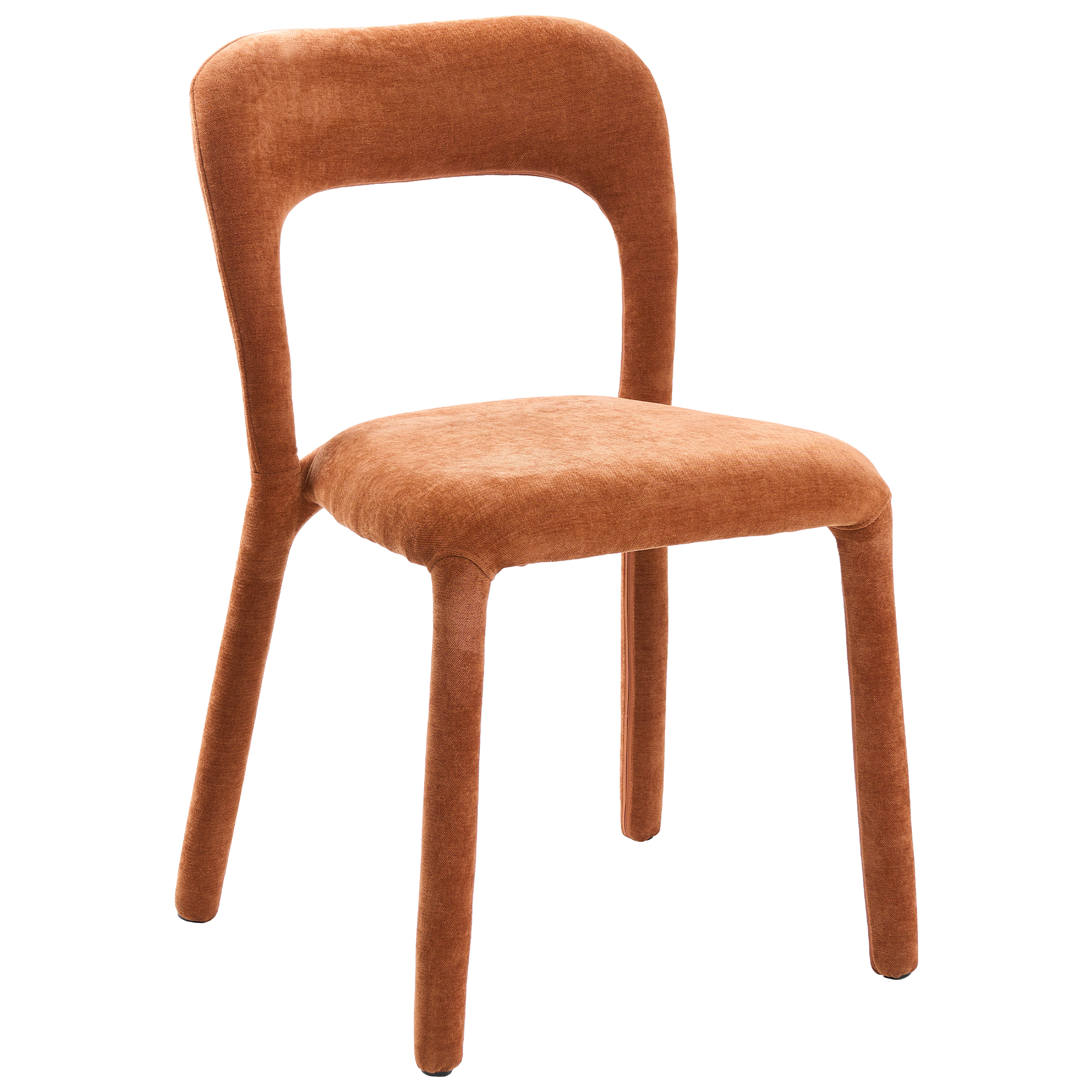 Tuolisetti 2 kpl LAKEVILLE Chenille Kullanruskea