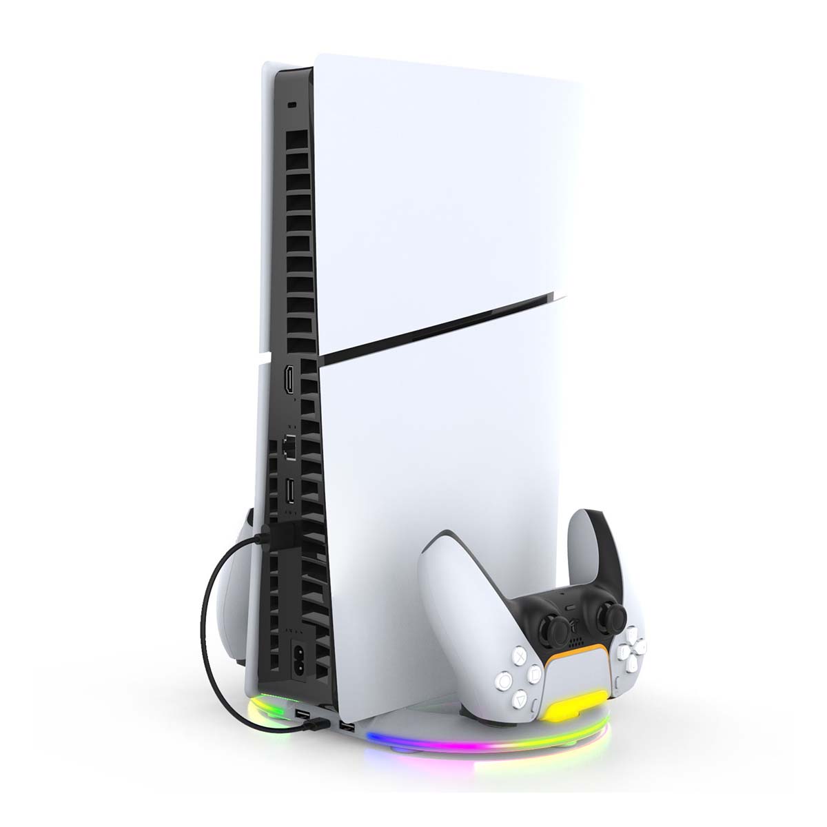 Pystysuora RGB Valolatuasteline PS5 / PS5 Slim / PS5 Prolle