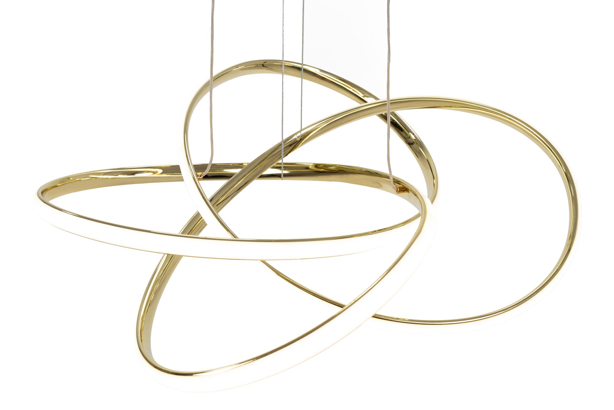 TOOLIGHT riippuva kattovalaisin LED APP815-CP NODE kulta, 13x60x70cm