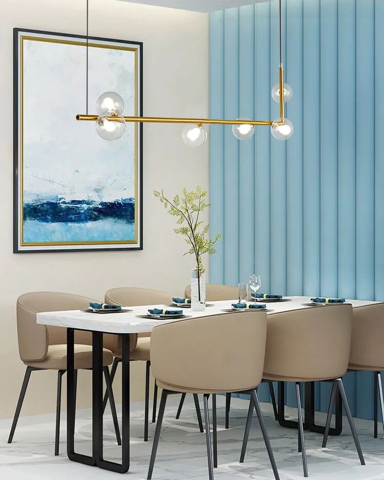 TOOLIGHT riippuva kattovalaisin APP690-6CP kulta, 90x90x106cm