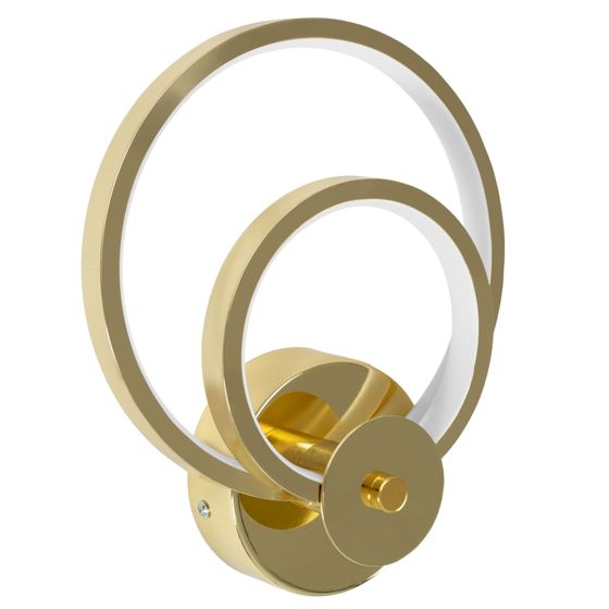 TOOLIGHT seinävalaisin APP1043-W kulta, 24x7, 5x24cm