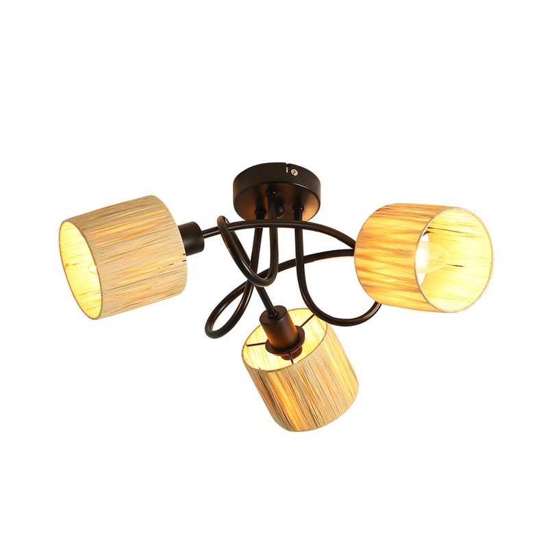 NETTLIFE 3- lamppuinen kattokohdevalaisin käytävän kattovalaisin - Vintage - kattovalaisin