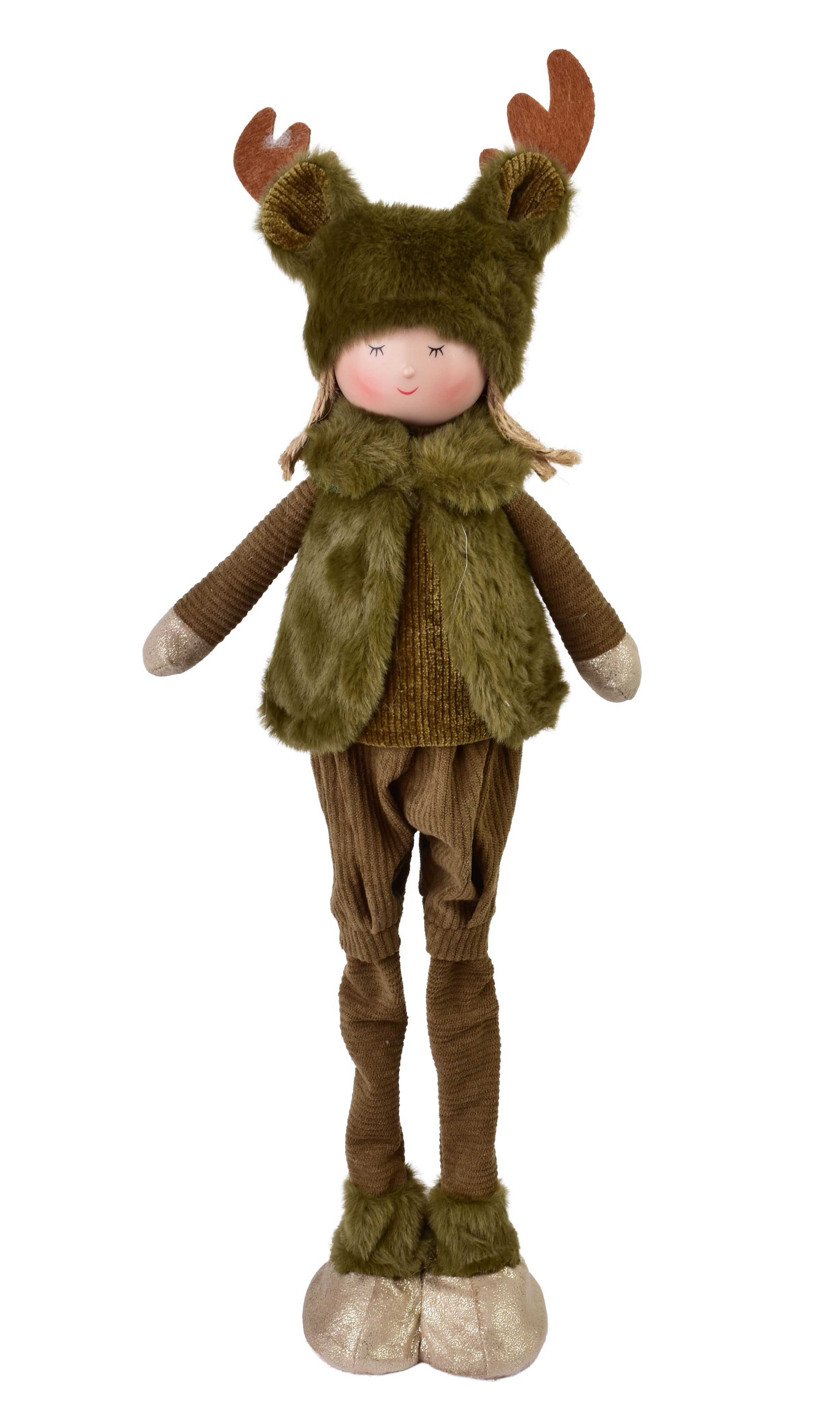 Pehmohahmo SANTA LILA monivärinen tekstiili 16x12x54 cm