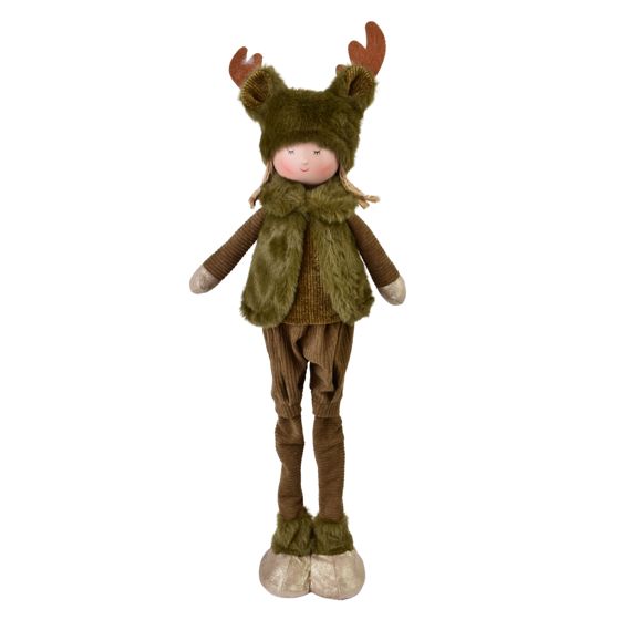 Pehmohahmo SANTA LILA monivärinen tekstiili 16x12x54 cm
