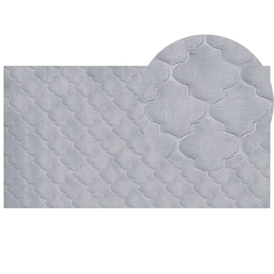 Tekoturkismatto GHARO Harmaa 80 x 150 cm