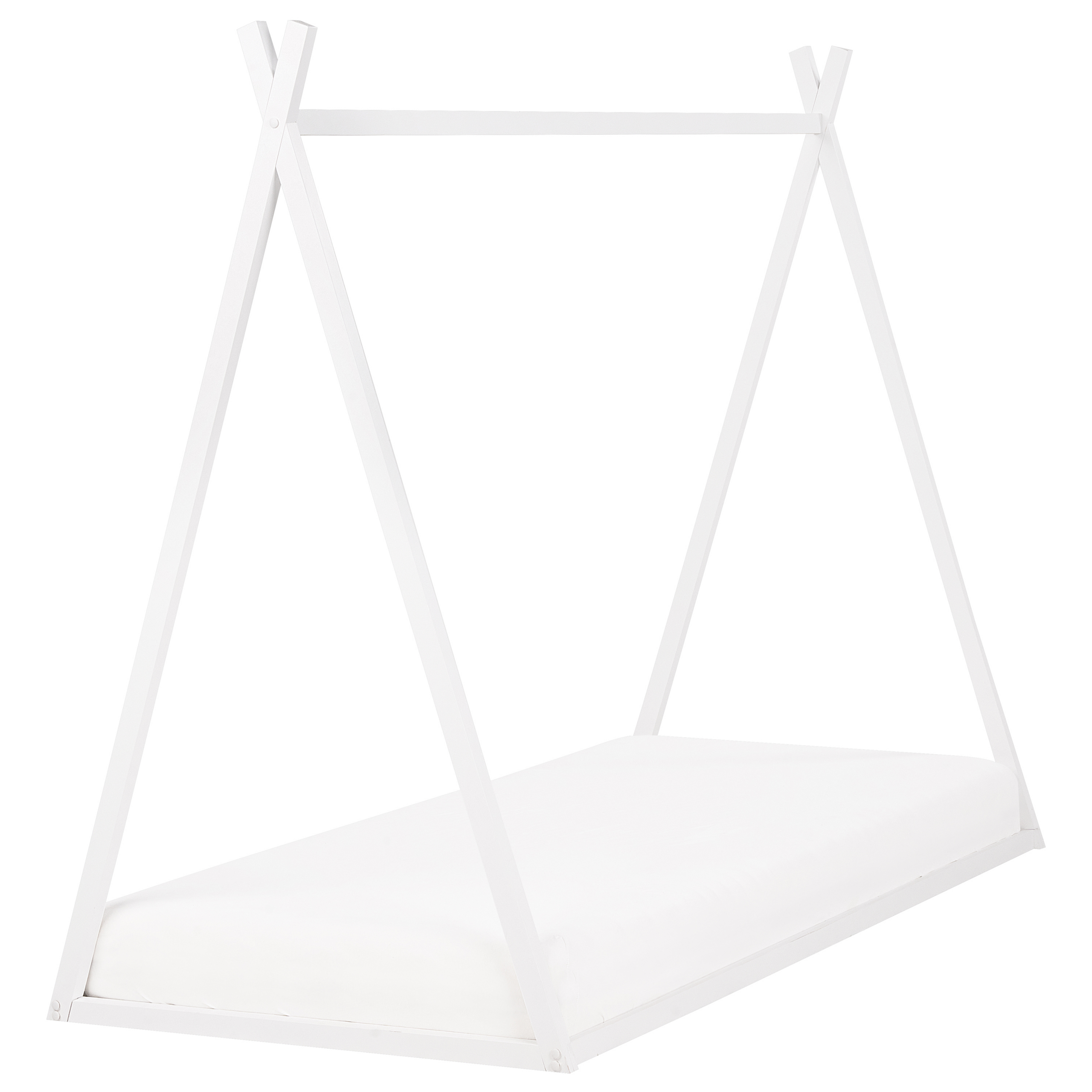 Sänky mänty valkoinen 90 x 200 cm SAURAT