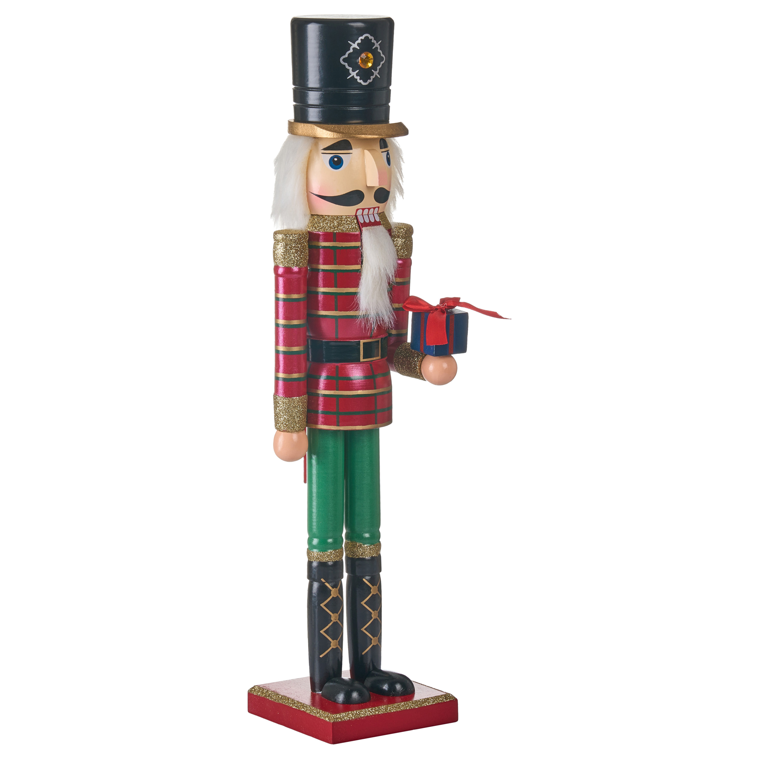 Koriste RODSJON Pähkinänsärkijä 50 cm Punainen