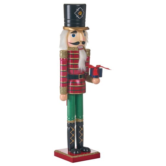 Koriste RODSJON Pähkinänsärkijä 50 cm Punainen