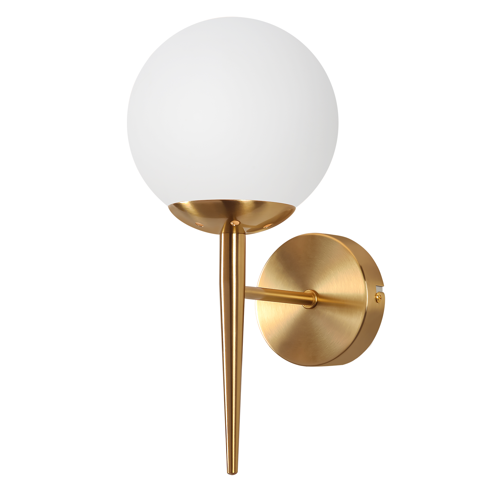 NETTLIFE Vintage - seinävalaisin, kultainen lasipallo, E27, sisäseinävalaisin, makuuhuoneen portaikko