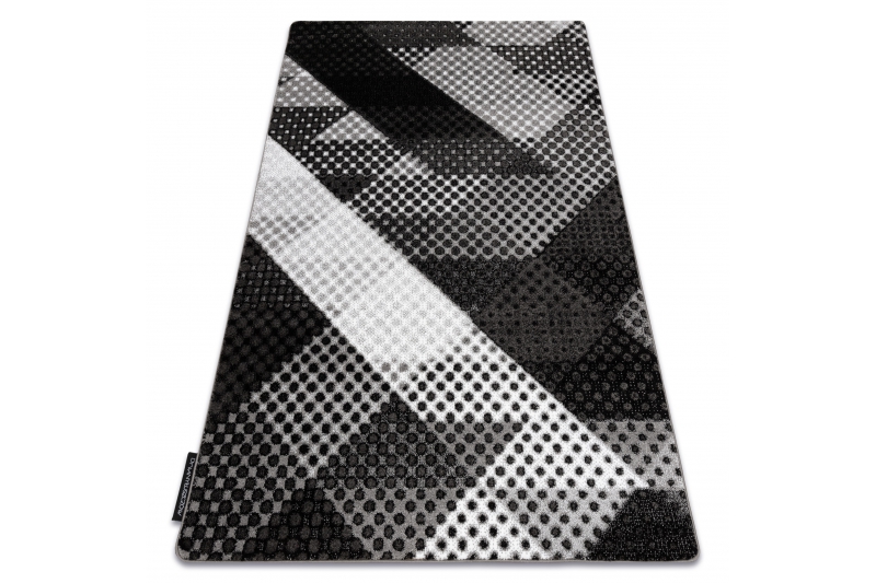 Matto INTERO BALANCE 3D Pisteet harmaa 280x370 cm