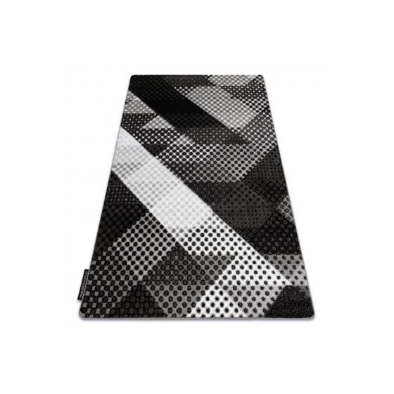 Matto INTERO BALANCE 3D Pisteet harmaa 280x370 cm