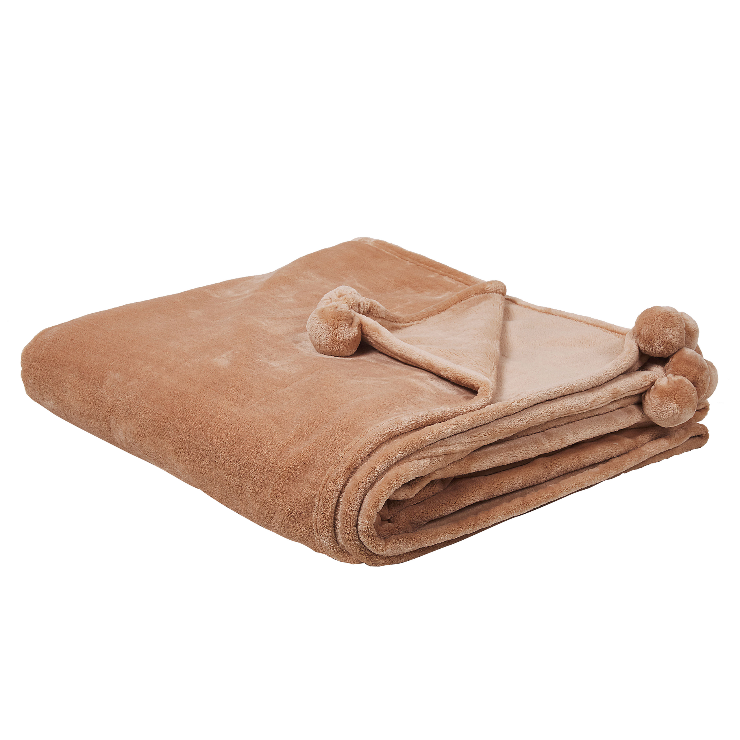 Torkkupeitto TERKE 200 x 220 cm Vaaleanruskea