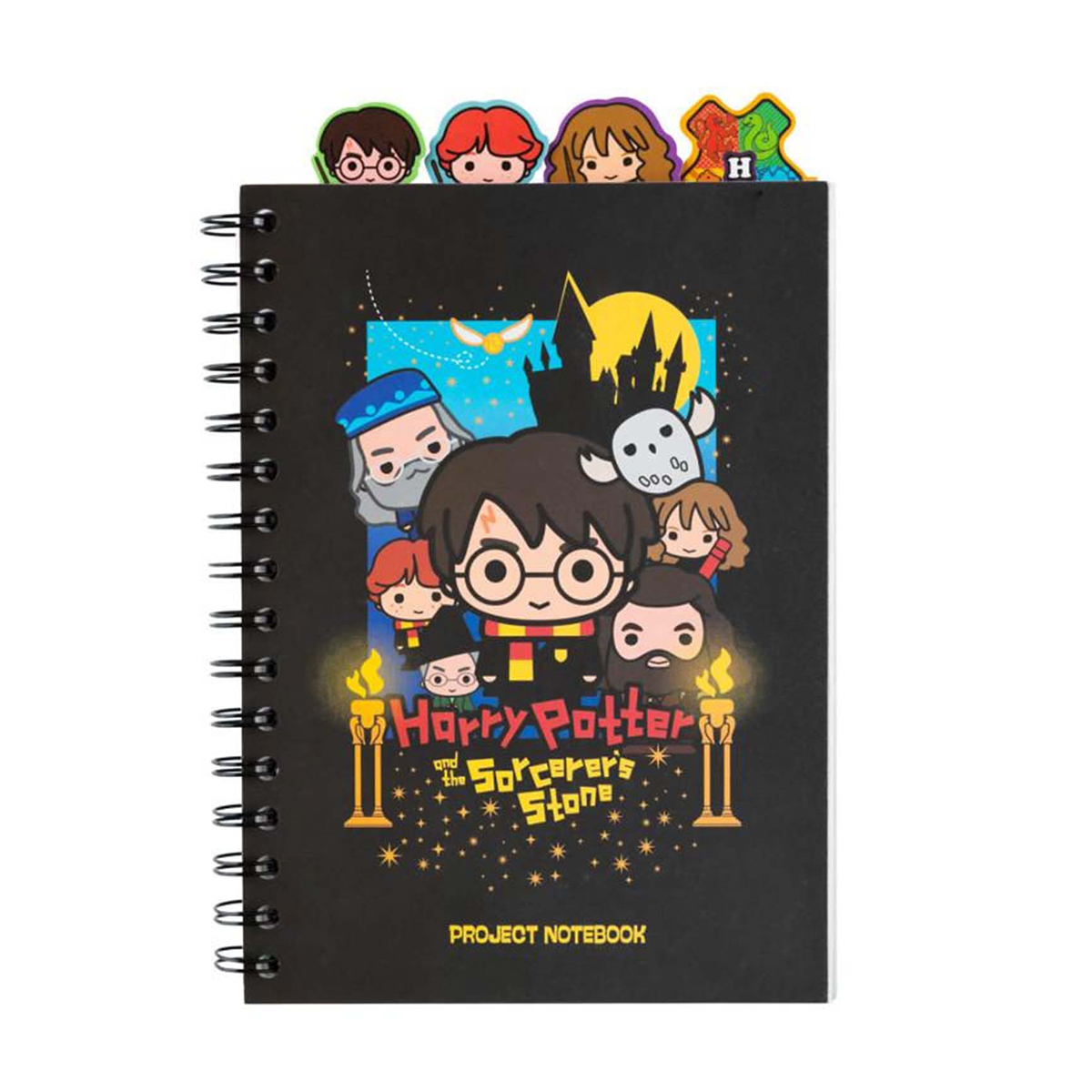 A5-kierrekannettava 160 sivua koristeluokkauslehdillä