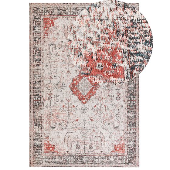 Matto ATTERA Beige 200 x 300 cm puuvilla