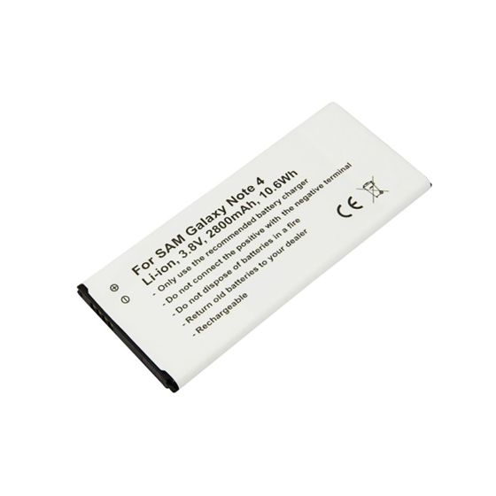 Akku Li-ion 3,8V 2800mAh yhteensopiva Samsung Galaxy Note 4 NFC:llä